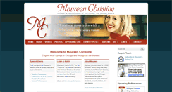 Desktop Screenshot of maureenchristine.com